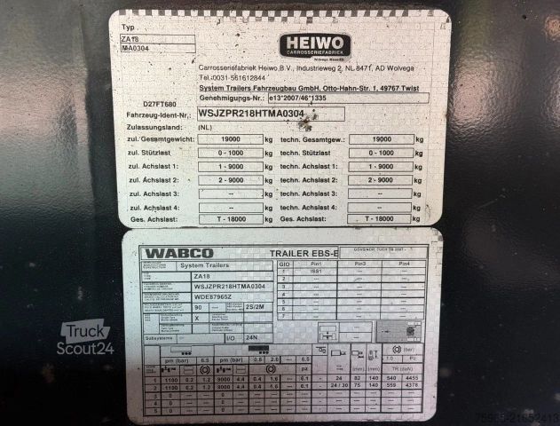Camión frigorífico MERCEDES-BENZ Actros 2642 HEIWO ISOLATED BOXES DOUBLE DOORS TR