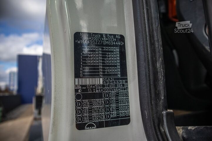 Mixer MAN TGS 32.400 BB+BAND/BELT/TAPIS T40/13TM