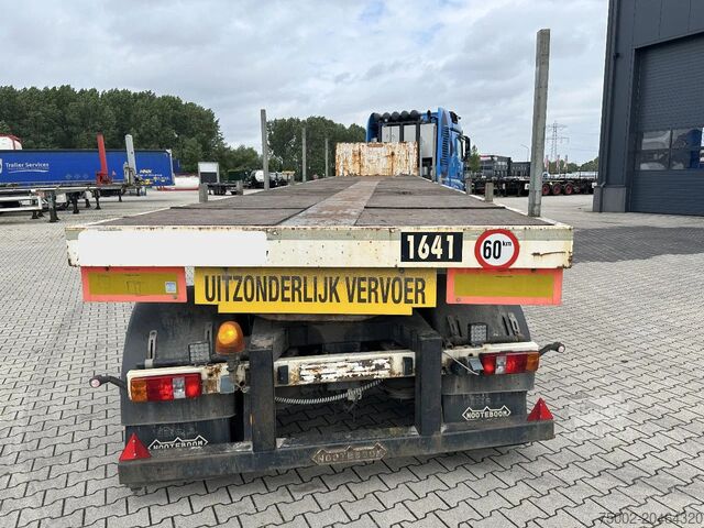 Remorque à plate-forme Nooteboom OVB-73-04, 73 tons 4-axle Ballast trailer, 3 hy...