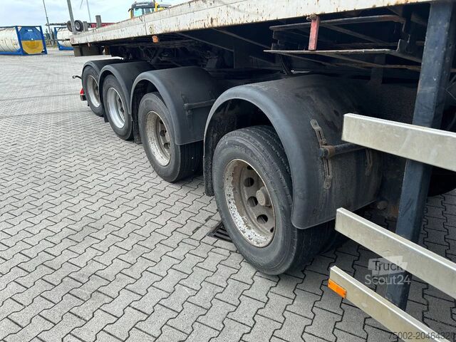 Remorque à plate-forme Nooteboom OVB-73-04, 73 tons 4-axle Ballast trailer, 3 hy...