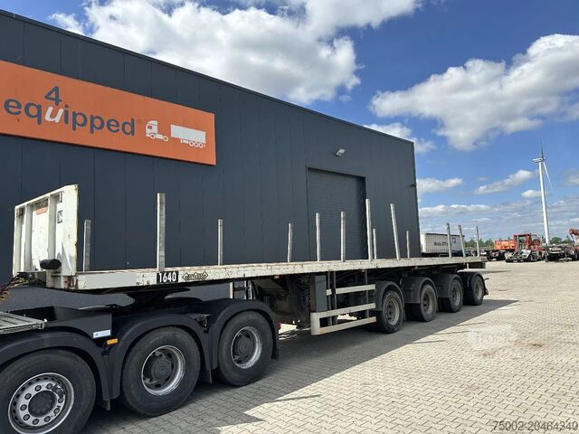 Remorque à plate-forme Nooteboom OVB-73-04, 73 tons Ballast trailer, 4 axles, 3 ...