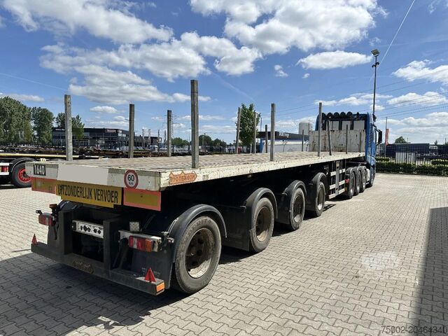 Remorque à plate-forme Nooteboom OVB-73-04, 73 tons Ballast trailer, 4 axles, 3 ...