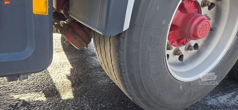 Silo yarı römork Feldbinder EUT 40.3 Liftachse, Scheibenbremse Topzustand | einsatzbereit