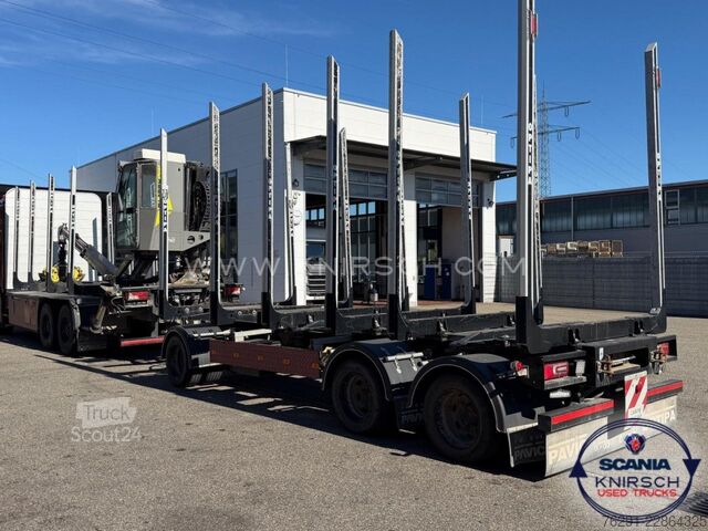 Лісовоз SCANIA R 540 B6x4HA / OPTIPA Kurzholz / TajfunLIV 150Z