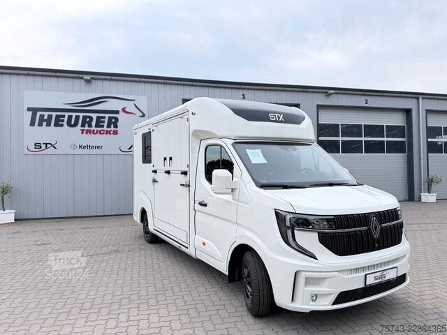 Transporteur de bétail RENAULT Master STX 3 Sitzer Haras  Automatik
