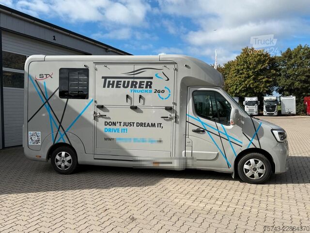 Kvægetransportør RENAULT Master STX 3 Sitzer  Haras / Hengste