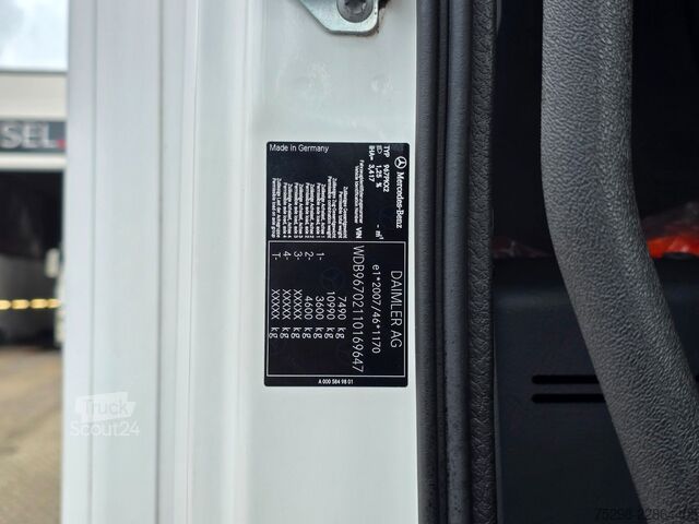 Transporter mit Koffer MERCEDES-BENZ Atego 816 | Rückfahrkamera | Ladebordw.I LOW  KM
