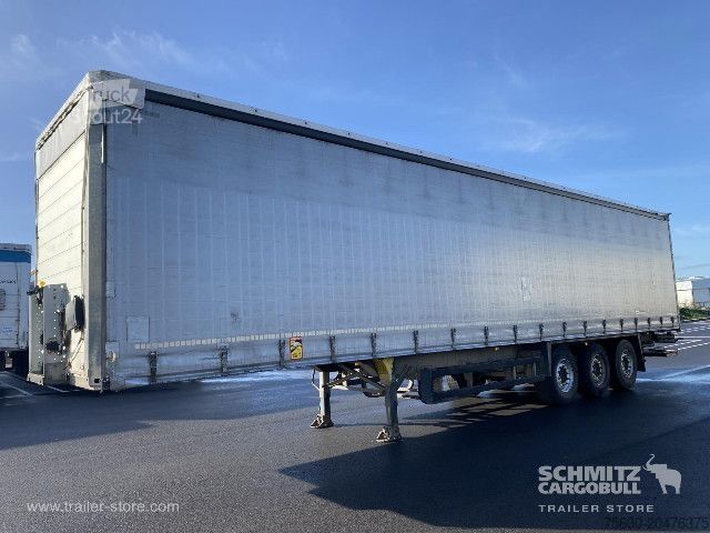 Semi-remorque bâchée Schmitz Cargobull Semitrailer Curtainsider Standard Hayon
