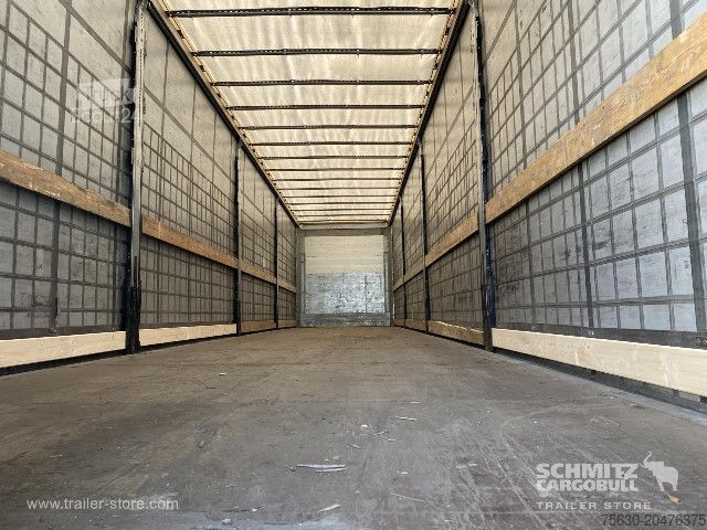 Semi-remorque bâchée Schmitz Cargobull Semitrailer Curtainsider Standard Hayon
