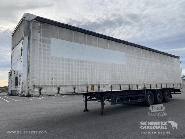 Open oplegger met zeil Schmitz Cargobull Semitrailer Curtainsider Standard