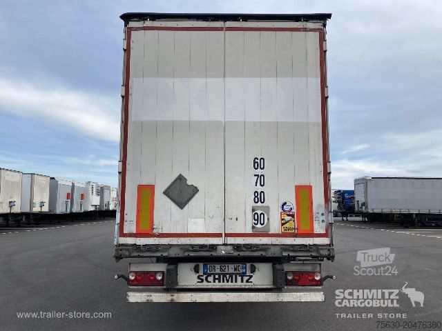 Open oplegger met zeil Schmitz Cargobull Semitrailer Curtainsider Standard