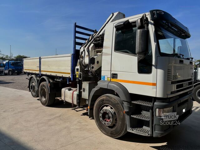 Macara montată pe camion IVECO EUROTECH 260 E 35