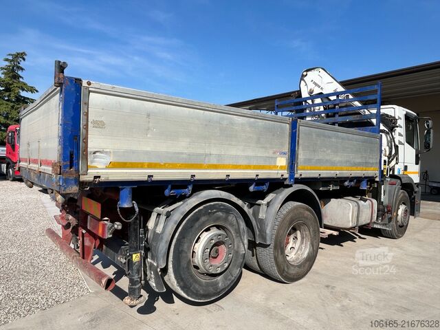 Macara montată pe camion IVECO EUROTECH 260 E 35