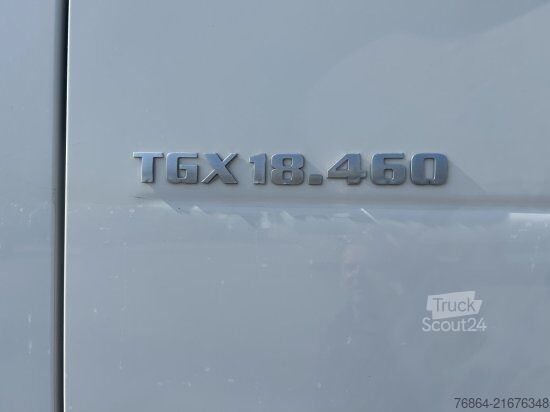 Standartinis vilkikas MAN TGX 18.460 XLX INTARDER,  STANDKLIMA