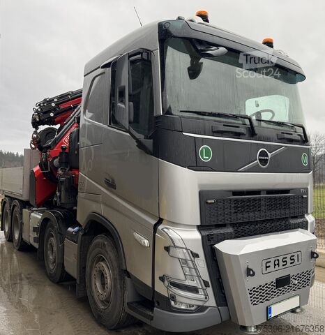 Kamyon üzerine monteli vinç Volvo Hiab Palfinger Fassi F1450-8 JIB-6