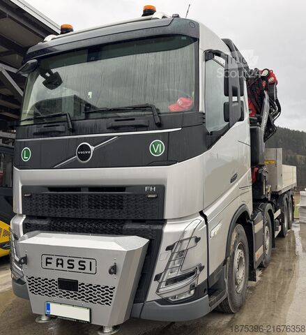 Kamyon üzerine monteli vinç Volvo Hiab Palfinger Fassi F1450-8 JIB-6