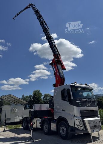 Kamyon üzerine monteli vinç Volvo Hiab Palfinger Fassi F1450-8 JIB-6