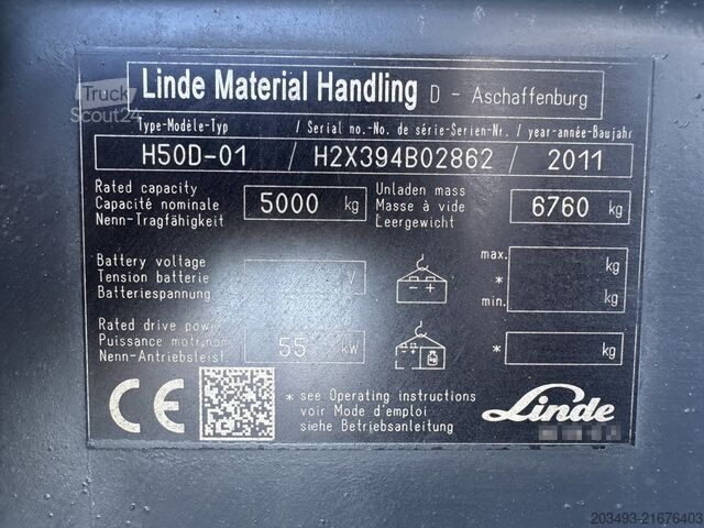 Chariot élévateur Linde H50D-01
