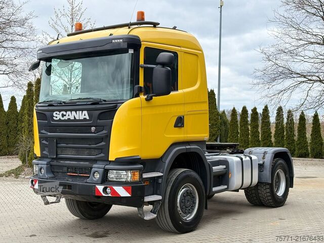 Scania G450 4x4 EURO6 CIĄGNIK SIODŁOWY truck tractor Scania G450 4x4 EURO6 CIĄGNIK SIODŁOWY