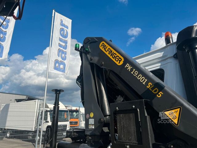 Γερανός τοποθετημένος σε φορτηγό MERCEDES-BENZ Arocs 2545 Kipper/Kran/6x4-4/Lenkachse/128 tkm