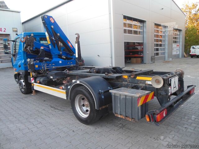 Camion scarrabile AVIA D120-210,CUMMINS,KRAN PM9023,ABROLLKIPPER