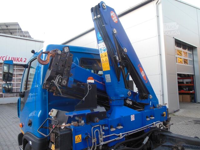 Camion scarrabile AVIA D120-210,CUMMINS,KRAN PM9023,ABROLLKIPPER