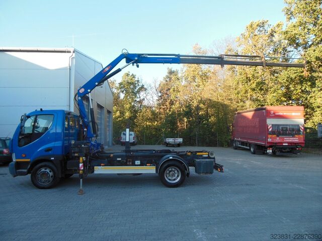 Camion scarrabile AVIA D120-210,CUMMINS,KRAN PM9023,ABROLLKIPPER