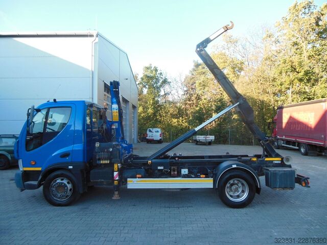 Camion scarrabile AVIA D120-210,CUMMINS,KRAN PM9023,ABROLLKIPPER