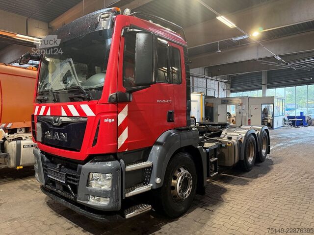 Τυπική μονάδα τράκτορα MAN 26.470 TGS 6x4, 1-Kreis-Hydr., Klima, Alu-Felgen