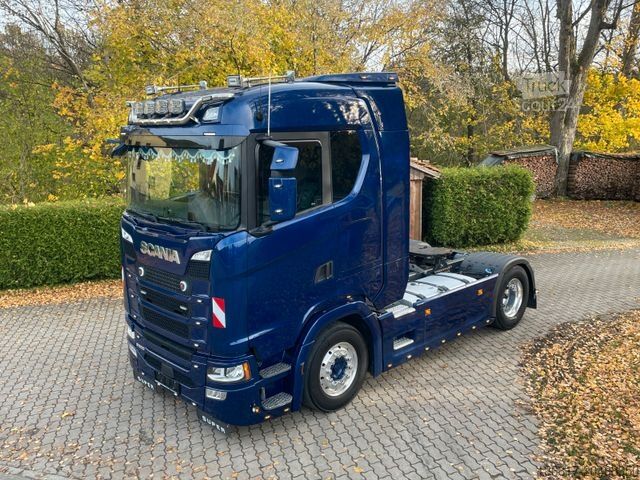 Standard tractor unit SCANIA S500 LL Retarder Schubbodenhy vollverspoilert