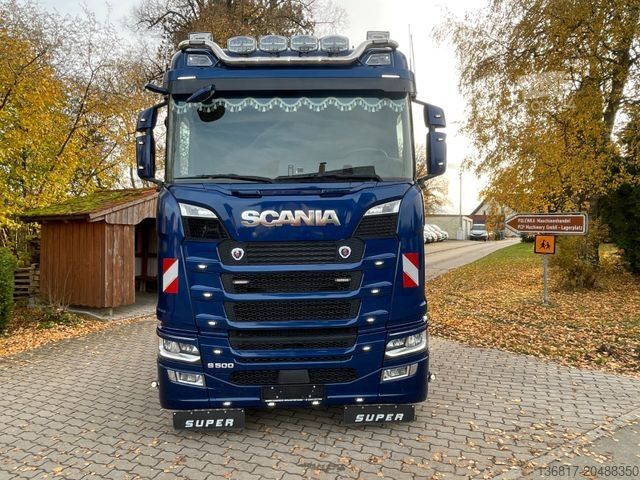 Standard tractor unit SCANIA S500 LL Retarder Schubbodenhy vollverspoilert
