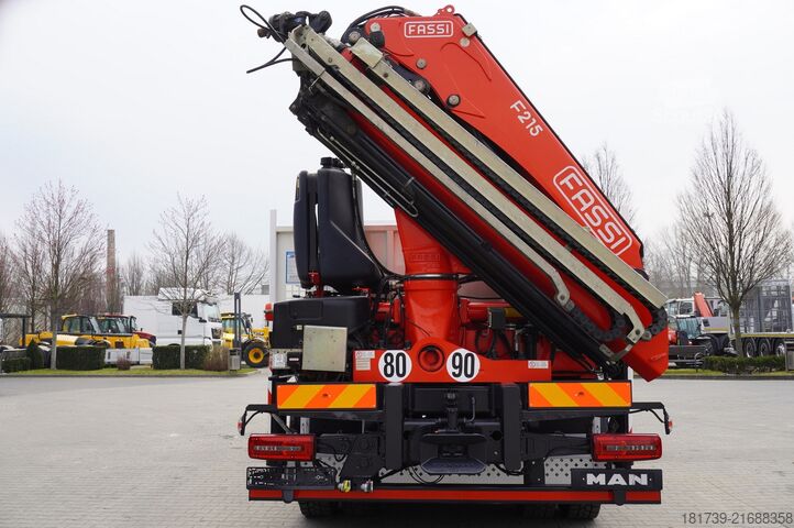 Platformă cu macara MAN TGS 26.420 6x4 / Fassi F215A.2.24