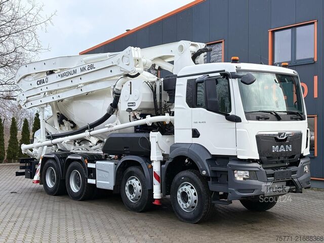 Črpalka za beton MAN TGS 41.470 8x4 EURO6 POMPOGRUSZKA CIFA MAGNUM M...