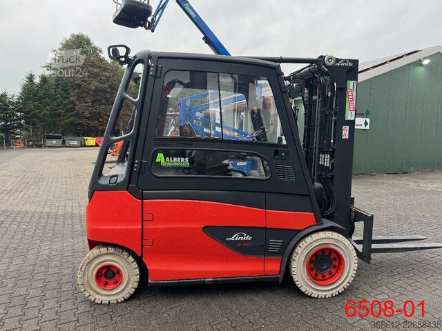 Frontlastare truck Linde E 50 HL 01