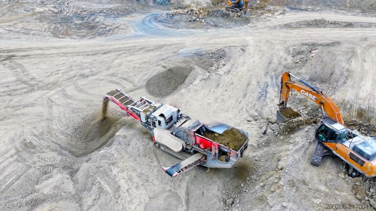 Concasseur FABO Sandvik QI441 mobiler brecher