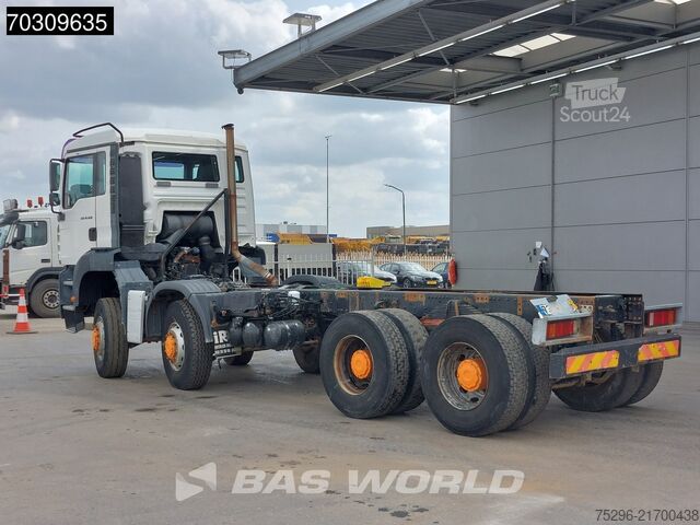 Chassi med hytt MAN TGA 41.480 TGA 8X8 Full Steel Manual Gearbox Bi...