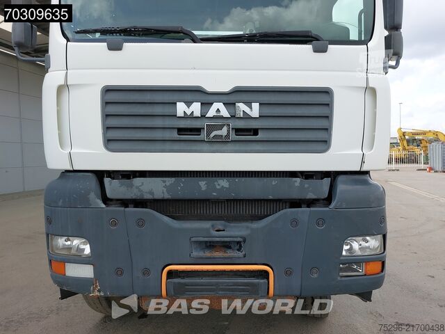 Chassi med hytt MAN TGA 41.480 TGA 8X8 Full Steel Manual Gearbox Bi...
