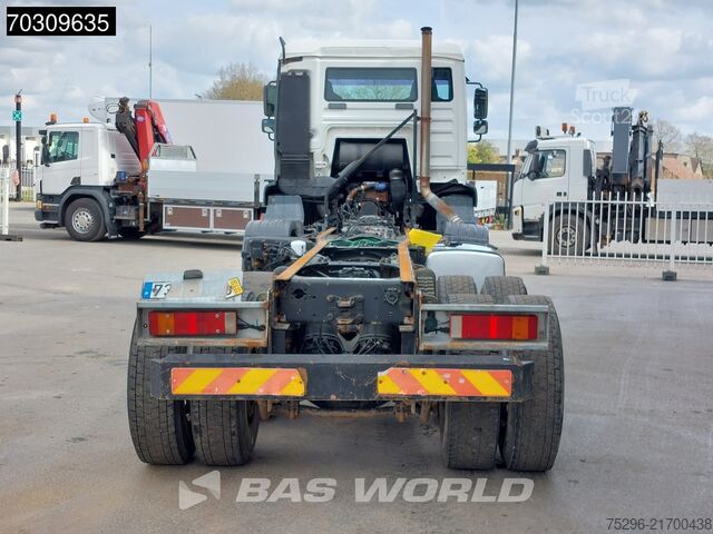 Chassi med hytt MAN TGA 41.480 TGA 8X8 Full Steel Manual Gearbox Bi...