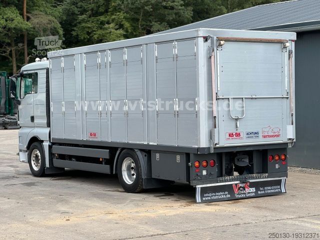 Скотовоз MAN TGX 18.400 Retarder Voll/Luft KA-BA 1.Stock ALU