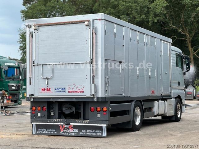 Скотовоз MAN TGX 18.400 Retarder Voll/Luft KA-BA 1.Stock ALU