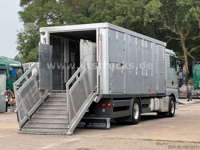 Скотовоз MAN TGX 18.400 Retarder Voll/Luft KA-BA 1.Stock ALU