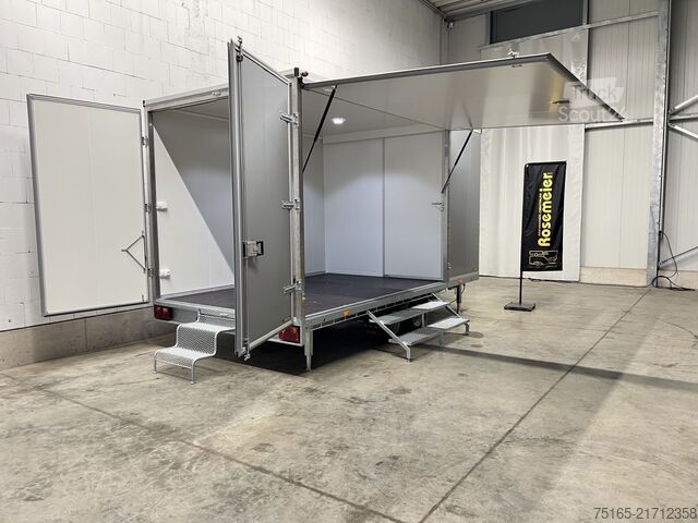 Értékesítési és promóciós utánfutó Rosemeier VE HK E 27.4 SK FT Verkaufs- und Promotionanhänger