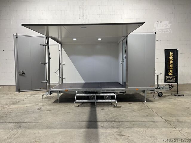 Értékesítési és promóciós utánfutó Rosemeier VE HK E 27.4 SK FT Verkaufs- und Promotionanhänger