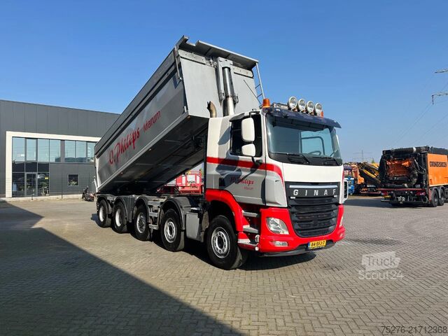 Tipper Ginaf X6 5250 CSE 10x4 Hyva kipper 28 m3 Euro 6