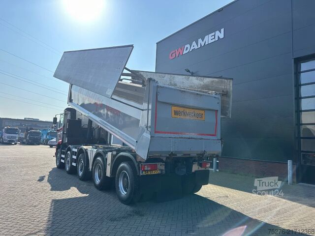 Tipper Ginaf X6 5250 CSE 10x4 Hyva kipper 28 m3 Euro 6