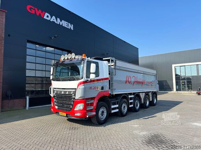 Tipper Ginaf X6 5250 CSE 10x4 Hyva kipper 28 m3 Euro 6