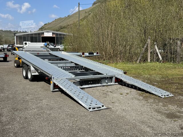Automobilių pervežimo priekaba STEMA ATOUR 2 - Autotransporter kippbar 100kmh