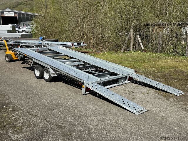 Automobilių pervežimo priekaba STEMA ATOUR 2 - Autotransporter kippbar 100kmh