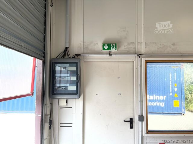 Műhelykonténer  Werkstattcontainer Büro Office Container