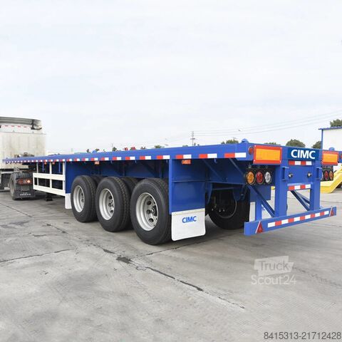 Automobilis ar plakanu platformu MAN Roland Fence semi trailer